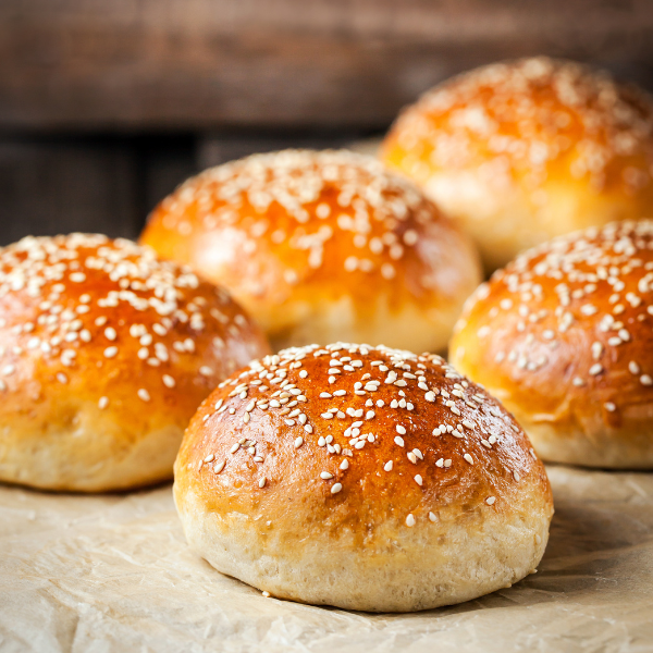 HAMBURGER BUN with NOBILGRANO BLU